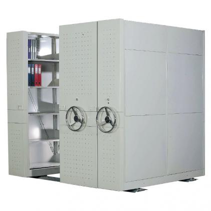 Mechanically Assisted Mobile Cabinet